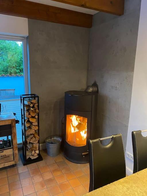 סנדה Luxurioeses Ferienhaus Am Ems Jade Kanal מראה חיצוני תמונה