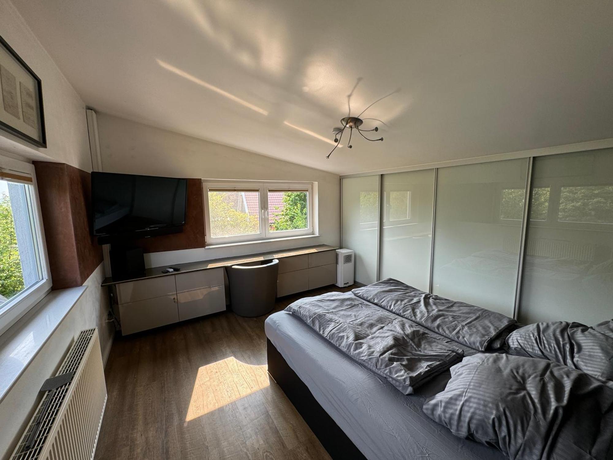 סנדה Luxurioeses Ferienhaus Am Ems Jade Kanal מראה חיצוני תמונה