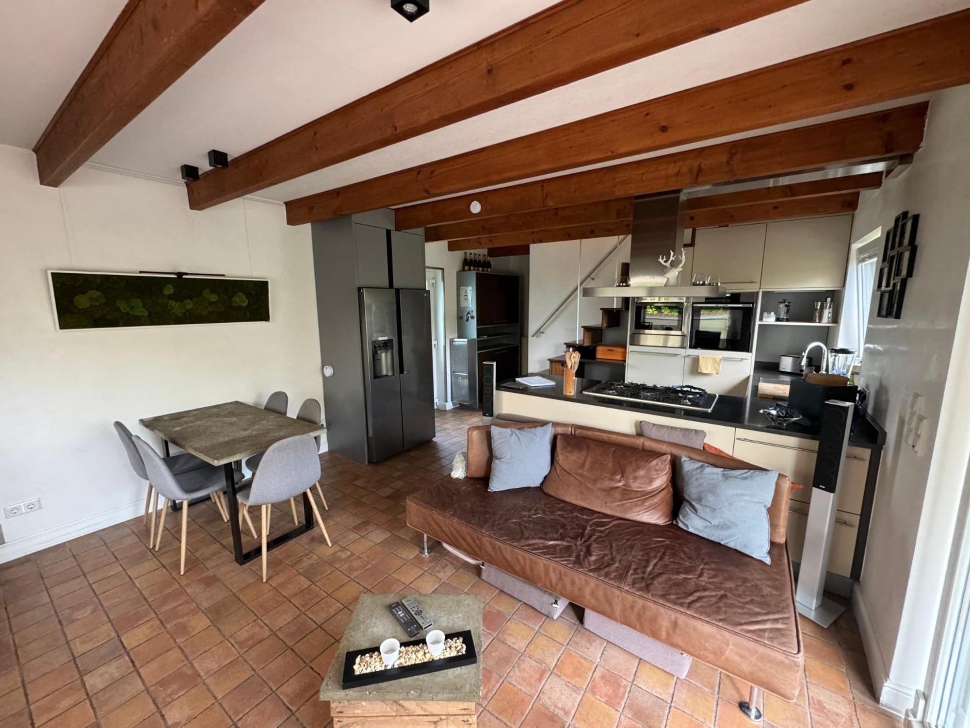 סנדה Luxurioeses Ferienhaus Am Ems Jade Kanal מראה חיצוני תמונה